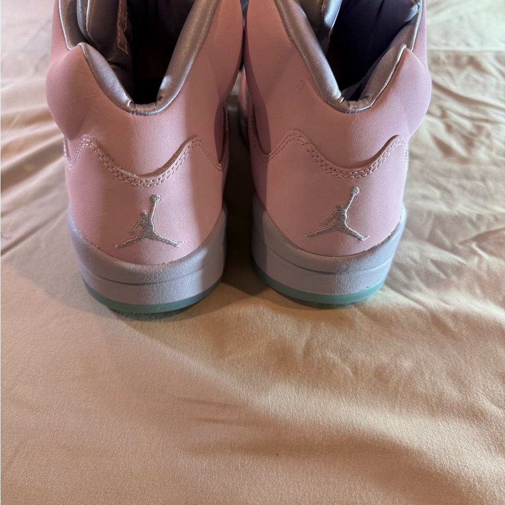 Jordan Pink and Silver Sneakers - Picture 5 of 6